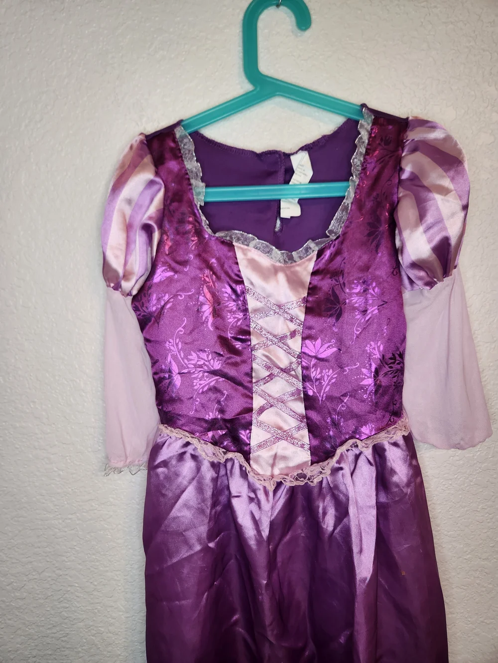 Disney Rapunzel Tangled Costume Purple Pink Dress Child Size 4 6 6x Princess